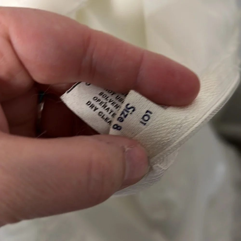 MORI-LEE VINTAGE 70’s CREAM LACE WEDDING GOWN SIZE XS - Picture 17 of 17